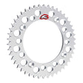 Renthal Rear Sprocket - Silver 46T Alloy 7075-T6 Grooved