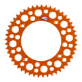 Renthal Sprocket Rear Orange 49T Alloy 7075 T6 Grooved