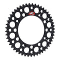Renthal Rear Sprocket - Black 50T Alloy 7075-T6 Grooved