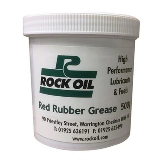 RED RUBBER GREASE ROCK OIL 500GM