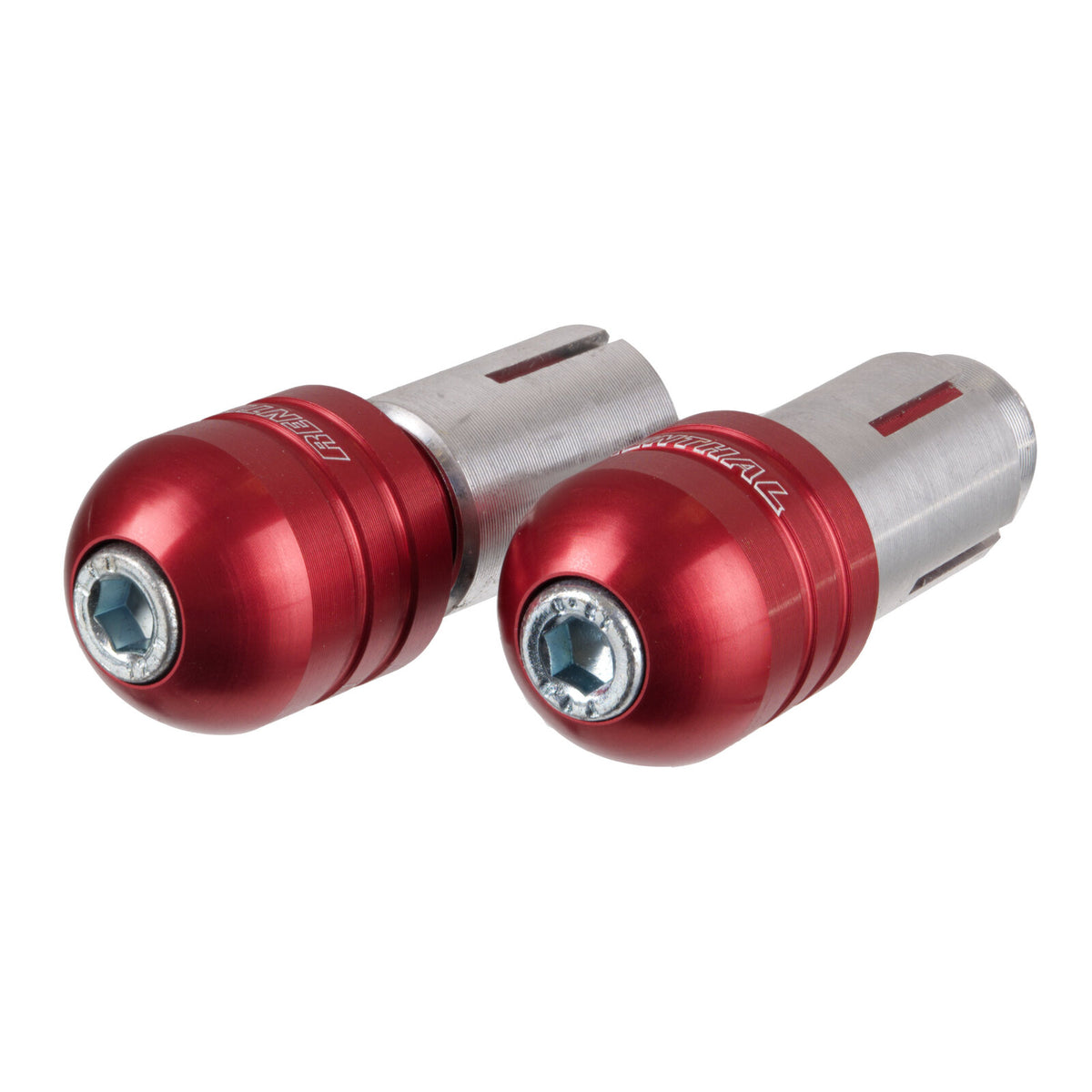 Renthal Handlebar End Plugs - Red (Set)