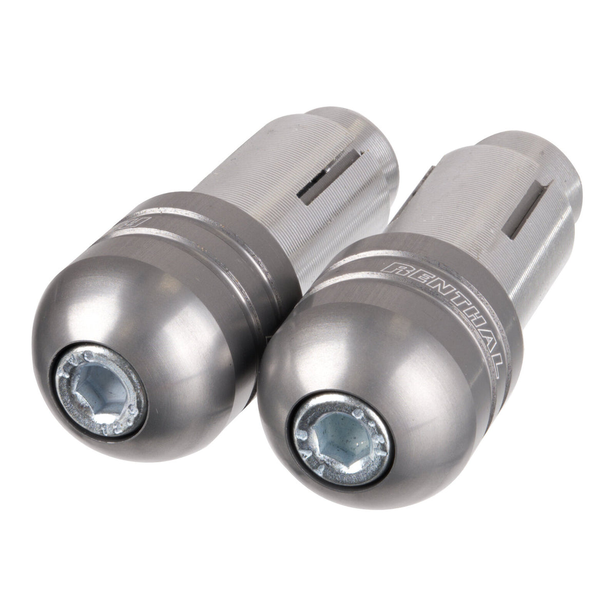 Renthal Handlebar End Plugs - Titanium (Set)
