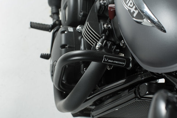 CRASH BAR SPORTS A PIPE DIAMETER OF 27MM PROTECTS FAIRING AND OTHER MOTORCYCLE COMPONENTS