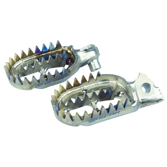 FOOTPEGS SCAR TITANIUM GRIPPER YAMAHA