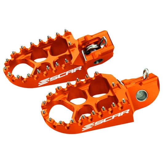 FOOTPEGS SCAR EVOLUTION KTM ORANGE