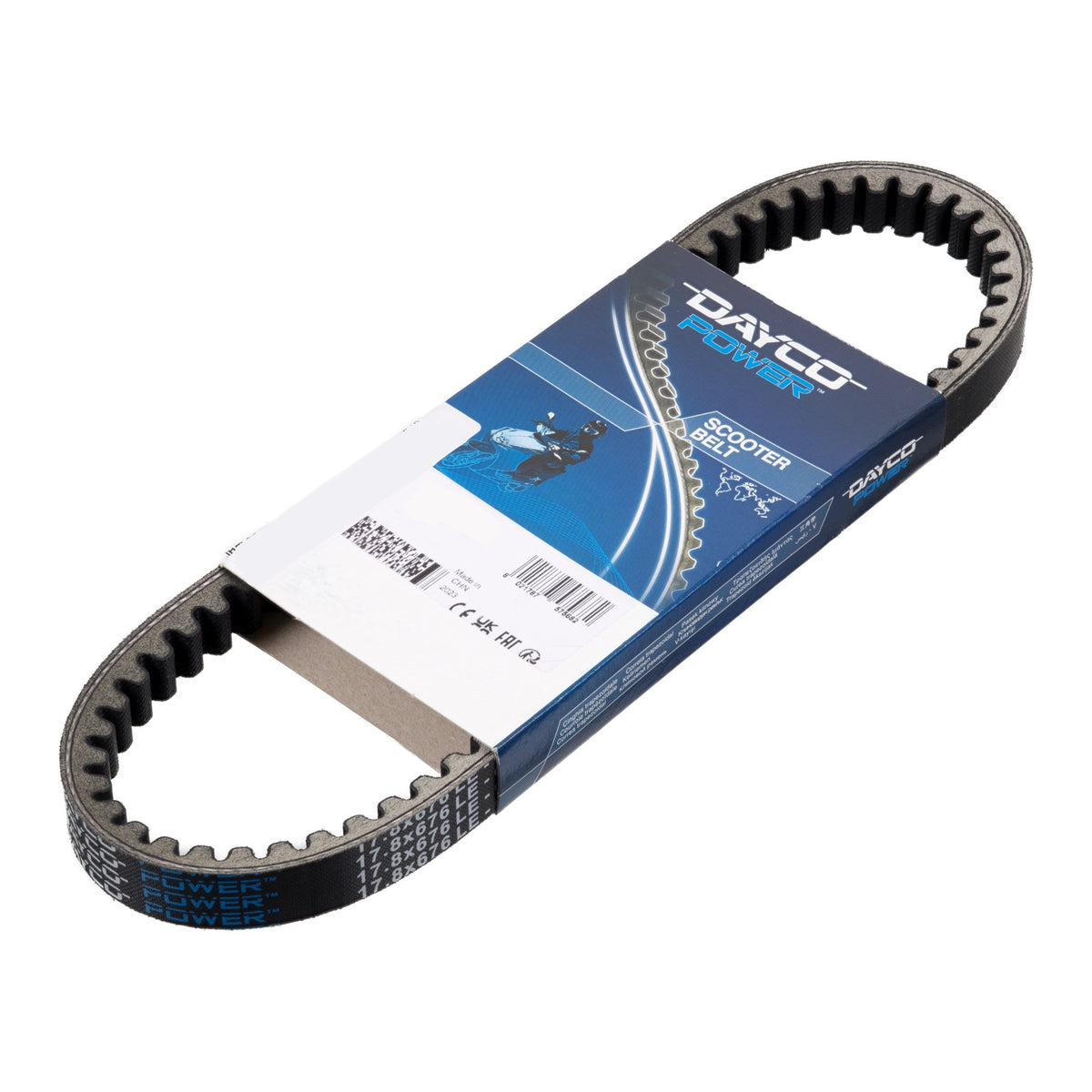 DAYCO SCOOTER CVT DRIVE BELT 17.8 x 676