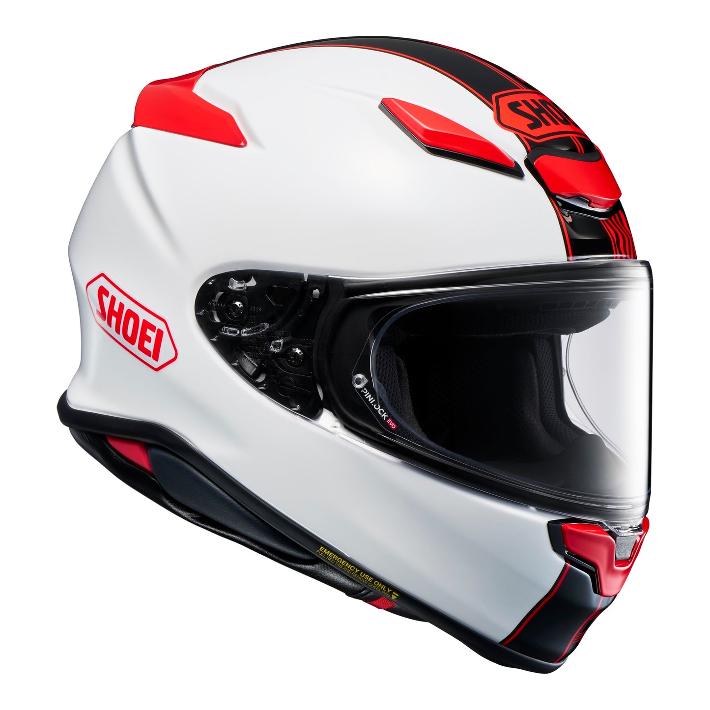 Shoei NXR2 Helmet - Beaut TC1 White / Black / Red