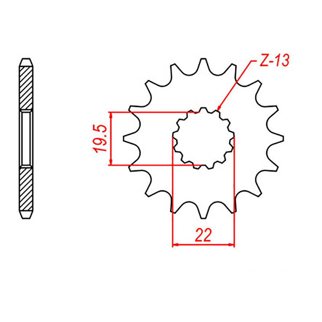 Sprocket Kit Suzuki ATV LT160 - 520XRE 11/39