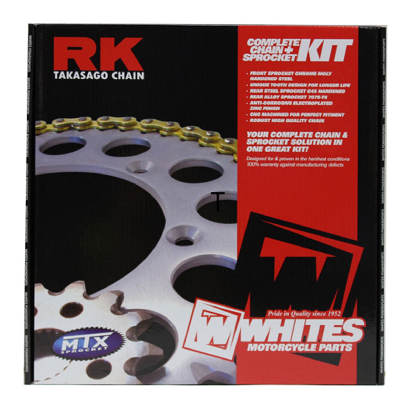 Sprocket Kit Suzuki RM250 U-Ring - GB520MXU 13/50