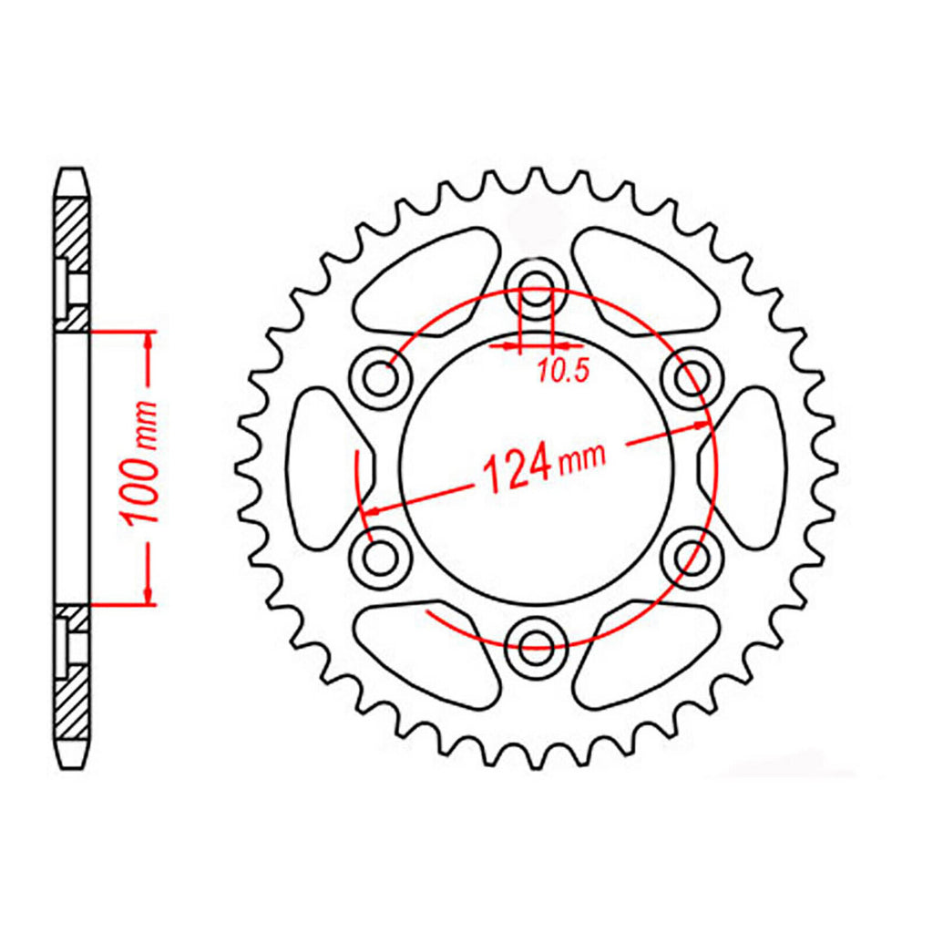Sprocket Kit Ducati 996 ST4 - 525ZXW 15/38