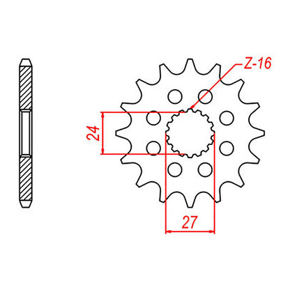 Sprocket Kit Suzuki GSXR1000 '09-'16 (economy) - 530XRE 17/42