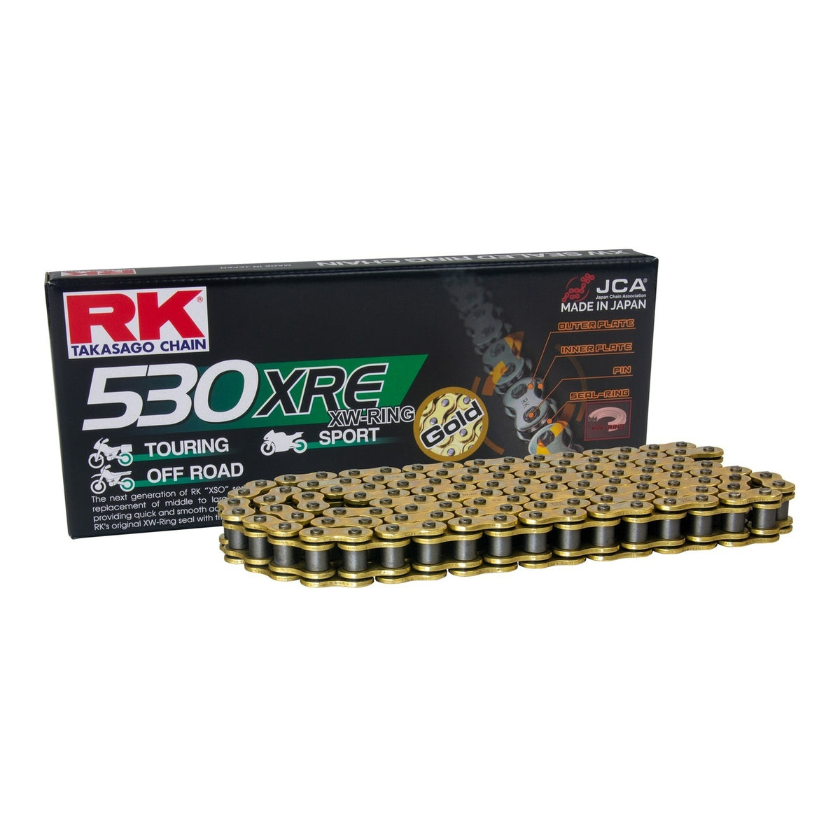 Sprocket Kit Suzuki SV1000S Gold (economy) - GB530XRE 17/40
