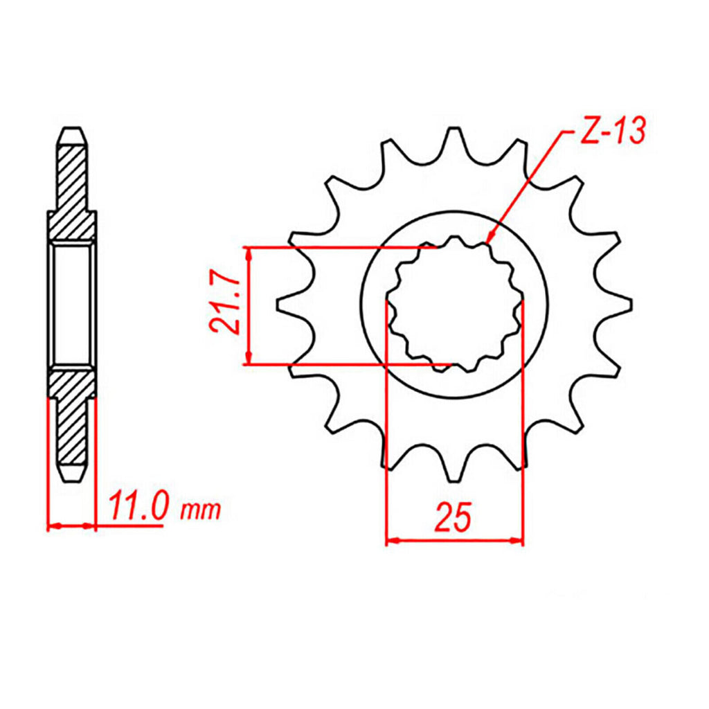 Sprocket Kit Yamaha FZ6/S Fazer '04-'09 - 530XRE 16/46