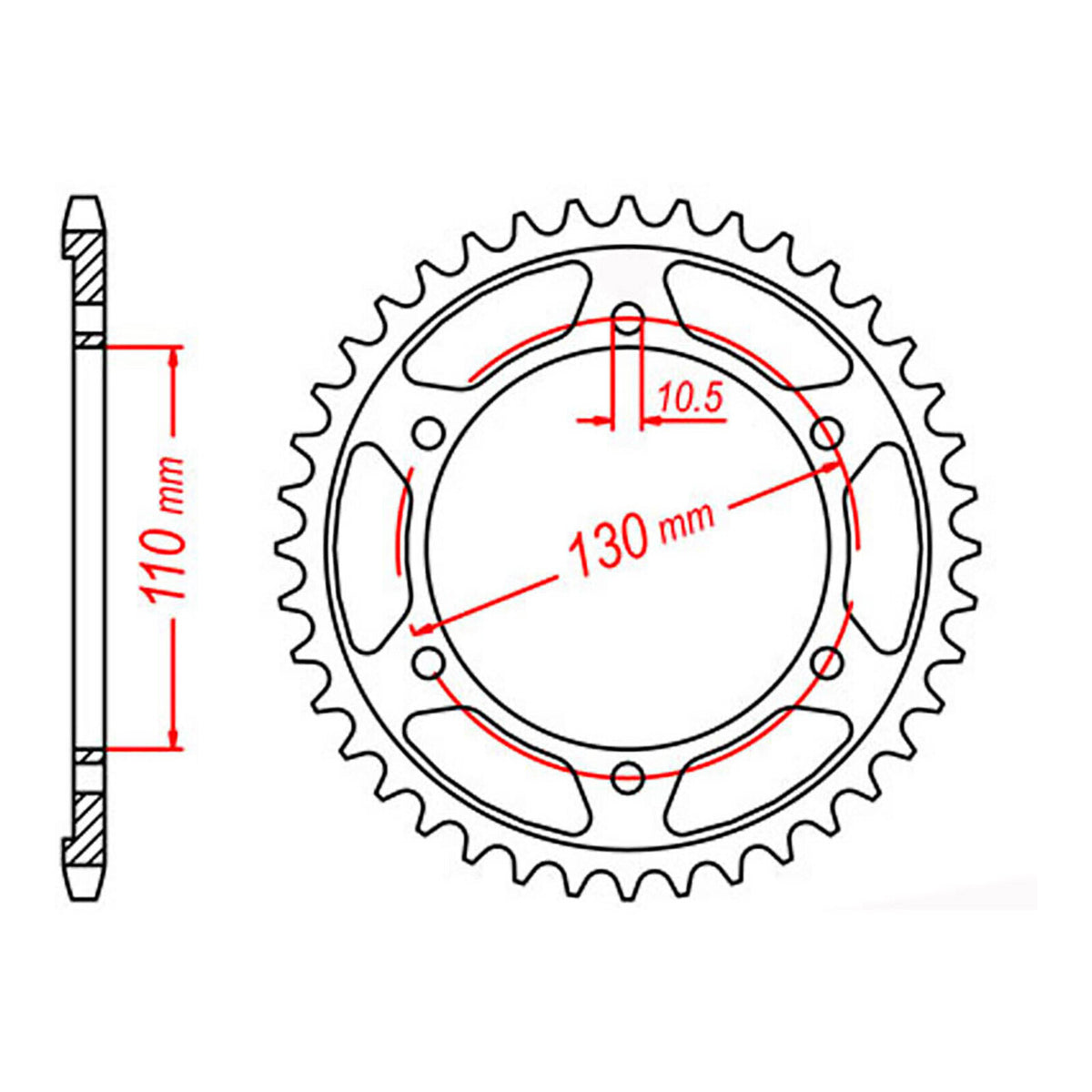 Sprocket Kit Yamaha MT01 - 530ZXW 17/39