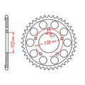 MTX 1871 Steel Rear Sprocket #530
