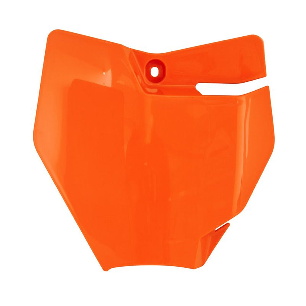 NUMBER PLATE RTECH KTM 50SX 16-ON SX-E 5 20-ON ORANGE