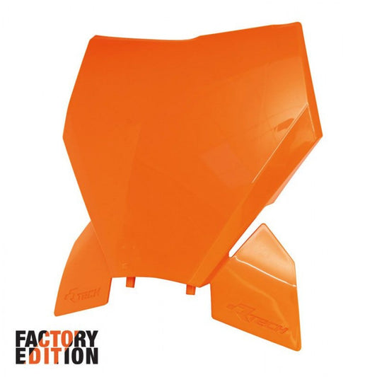 FRONT NUMBERPLATE RTECH FACTORY  KTM 125SX 250SX 250SX-F 350SX-F 450SX-F 23-24 ORANGE