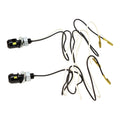 WHITES NUMBER PLATE LED BOLT LIGHT 13.5X12.8 BLK (Pair)