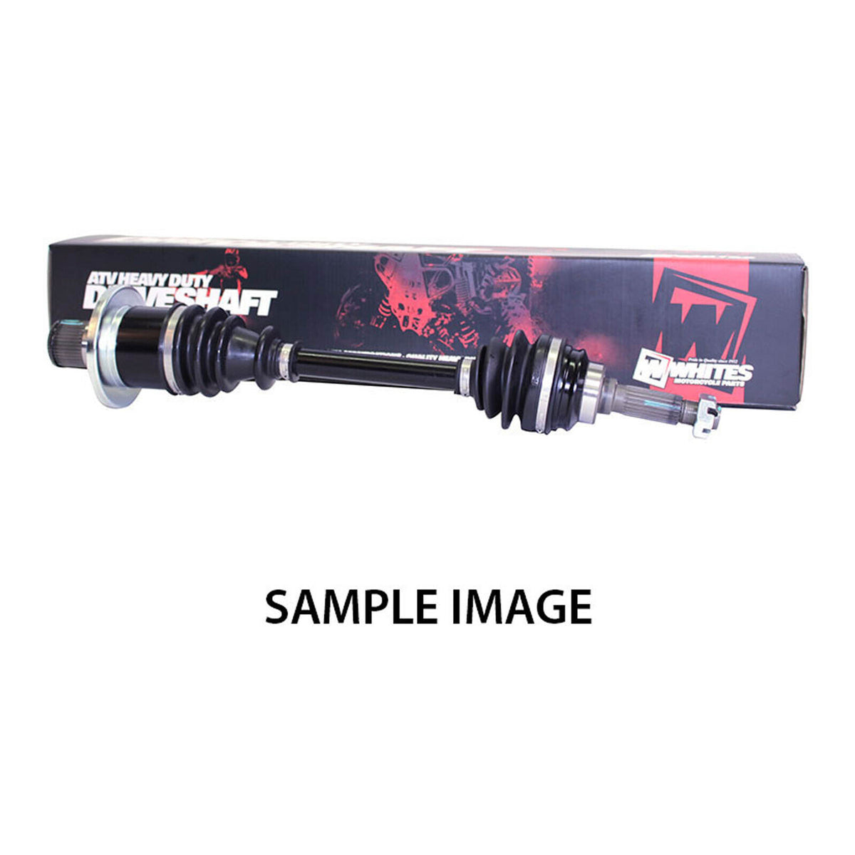 WMP ATV CV Axle Complete Yamaha Rear Left-hand (with TPE Boot)
