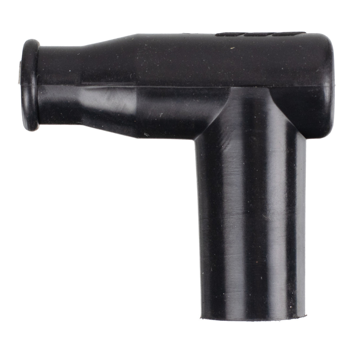 Whites Spark Plug Cap – Replaces TB05EM – Right Angle – Black