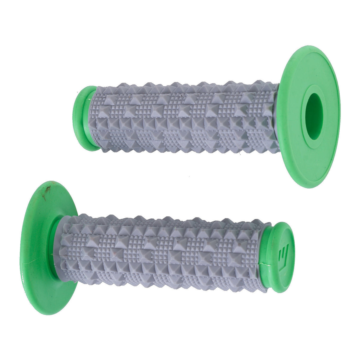 Whites MX Large Diamond Grip - Grey / Green