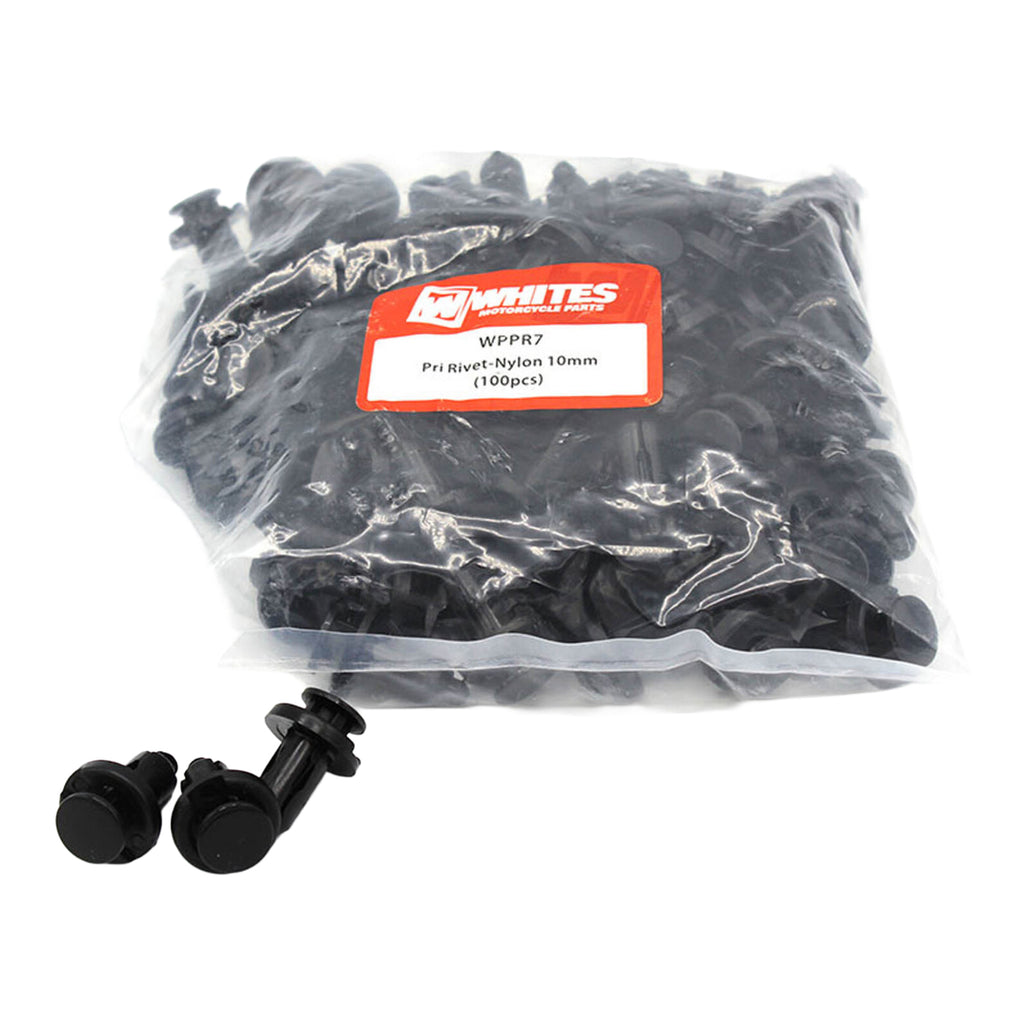 Whites Nylon Pry Rivets - 10mm (100 Pack)