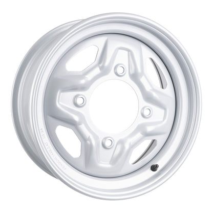 Whites ATV/UTV Steel Rim 14x6 Polaris Front 4/156 +40.2 - Silver