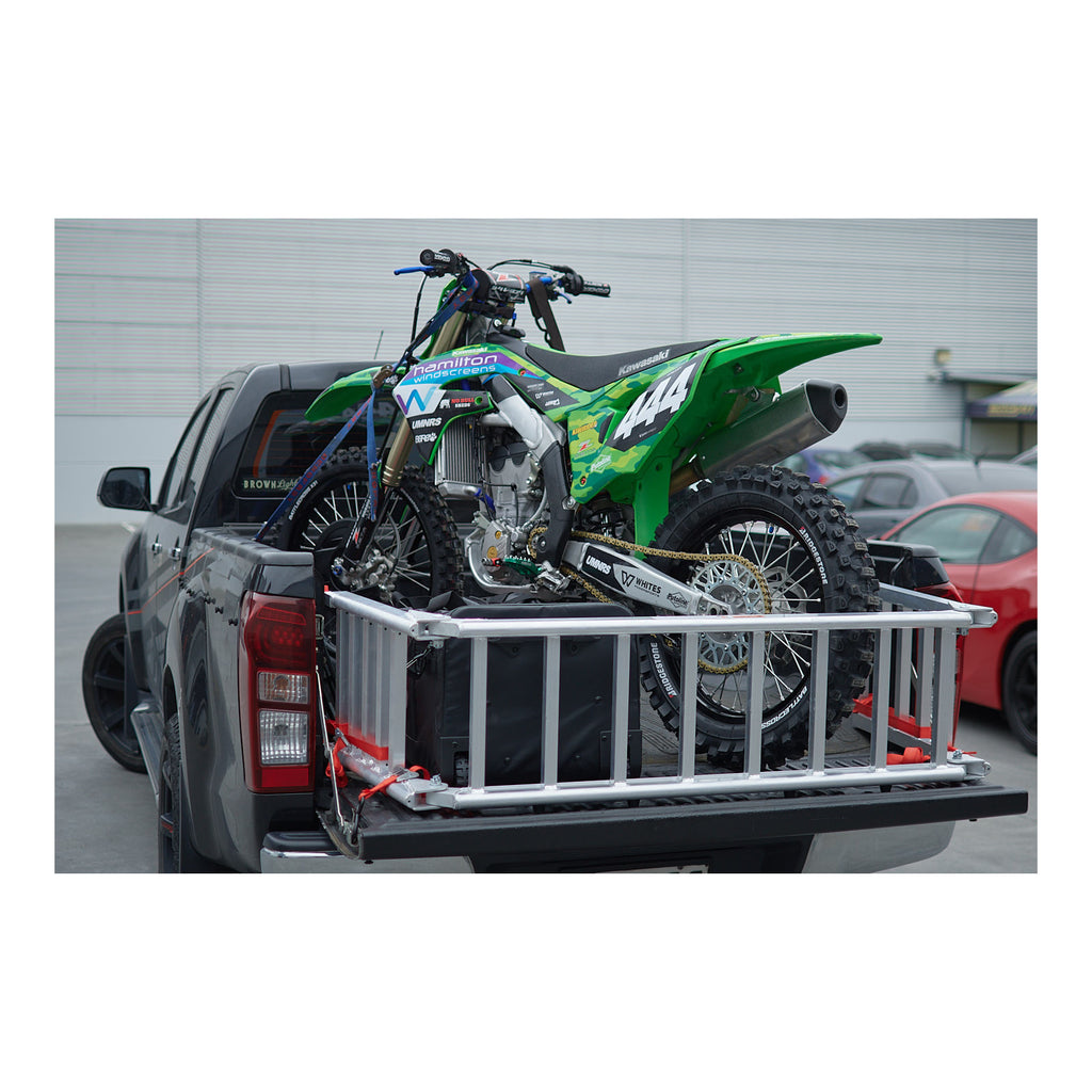 Whites Alloy Tailgate Ramp Folding 222x35cm - 318kg Rated