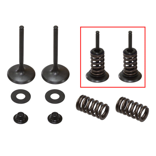 INLET VALVE KIT PSYCHIC MX INCLUDES 2 VALVES, 2 SPRINGS, RETAINERS & SEATS KAWASAKI KX450F 09-15