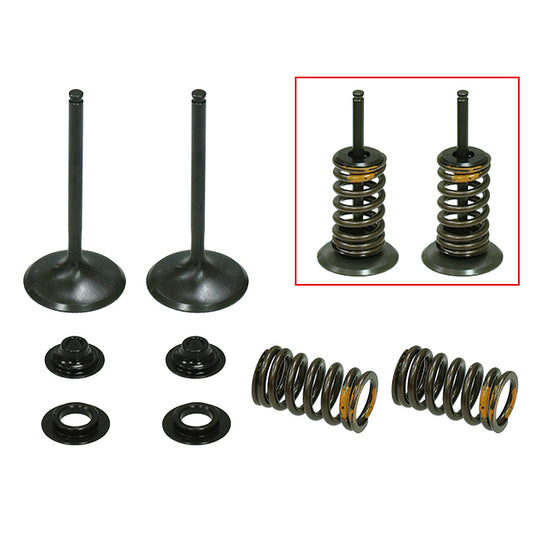 INLET VALVE KIT PSYCHIC MX INCLUDES 2 VALVES, 2 SPRINGS, RETAINERS & SEATS HONDA CRF450R 09-16