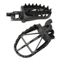 Zeta Wide Foot Pegs CrMo Ultra-Wide - KX250F / 450F '09-
