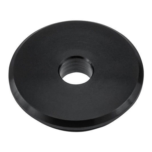 Zeta Aluminium Throttle Tube Replacement End Plug with O-Ring - Black
