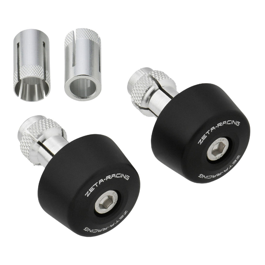 Zeta Bar-End Sliders - Black (Pair)