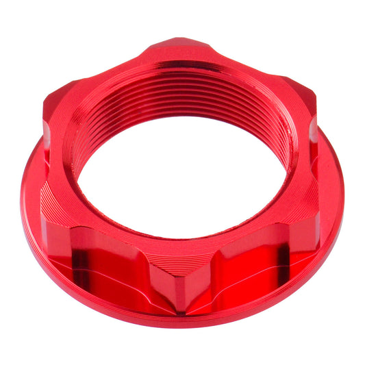 Zeta Stem Nut (M26x32 P1.0 H10) - Red