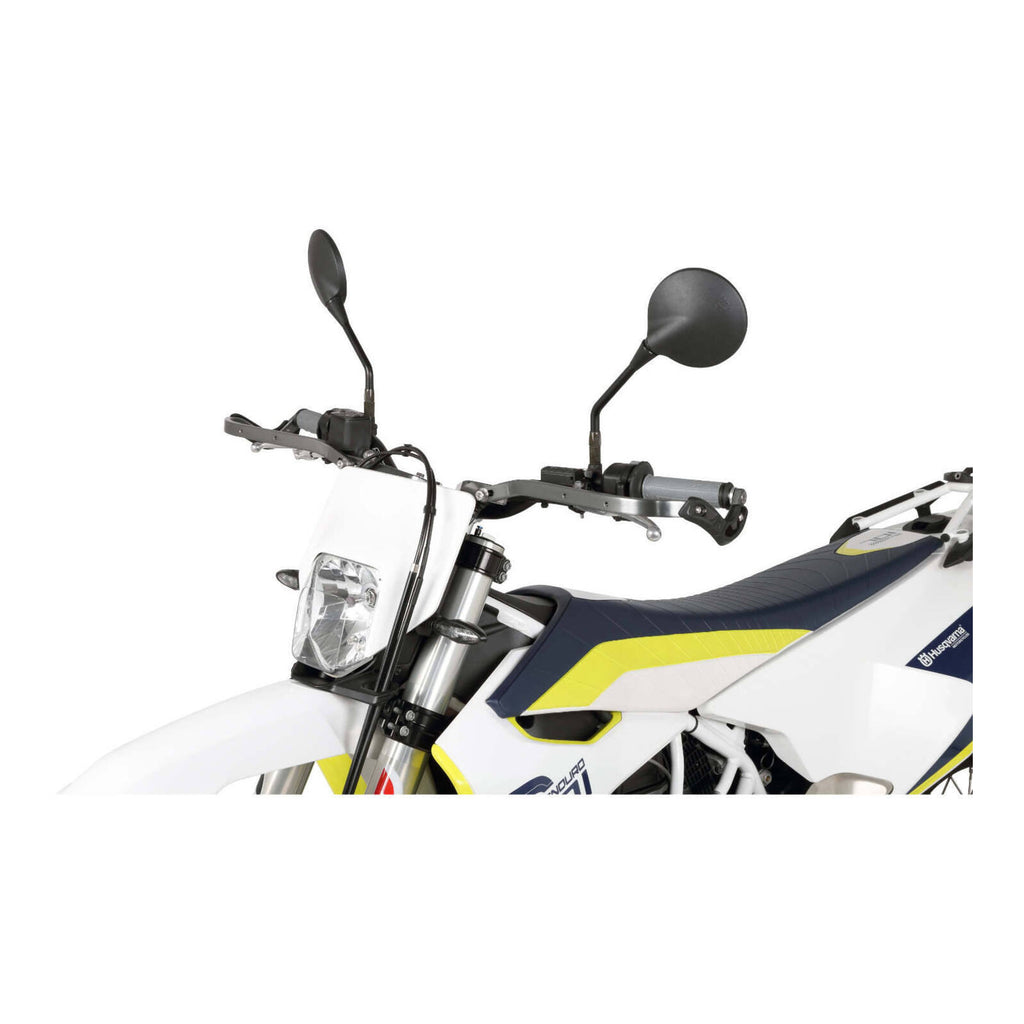 Zeta Pro Armor Bended Hand Guard - Titanium Colour