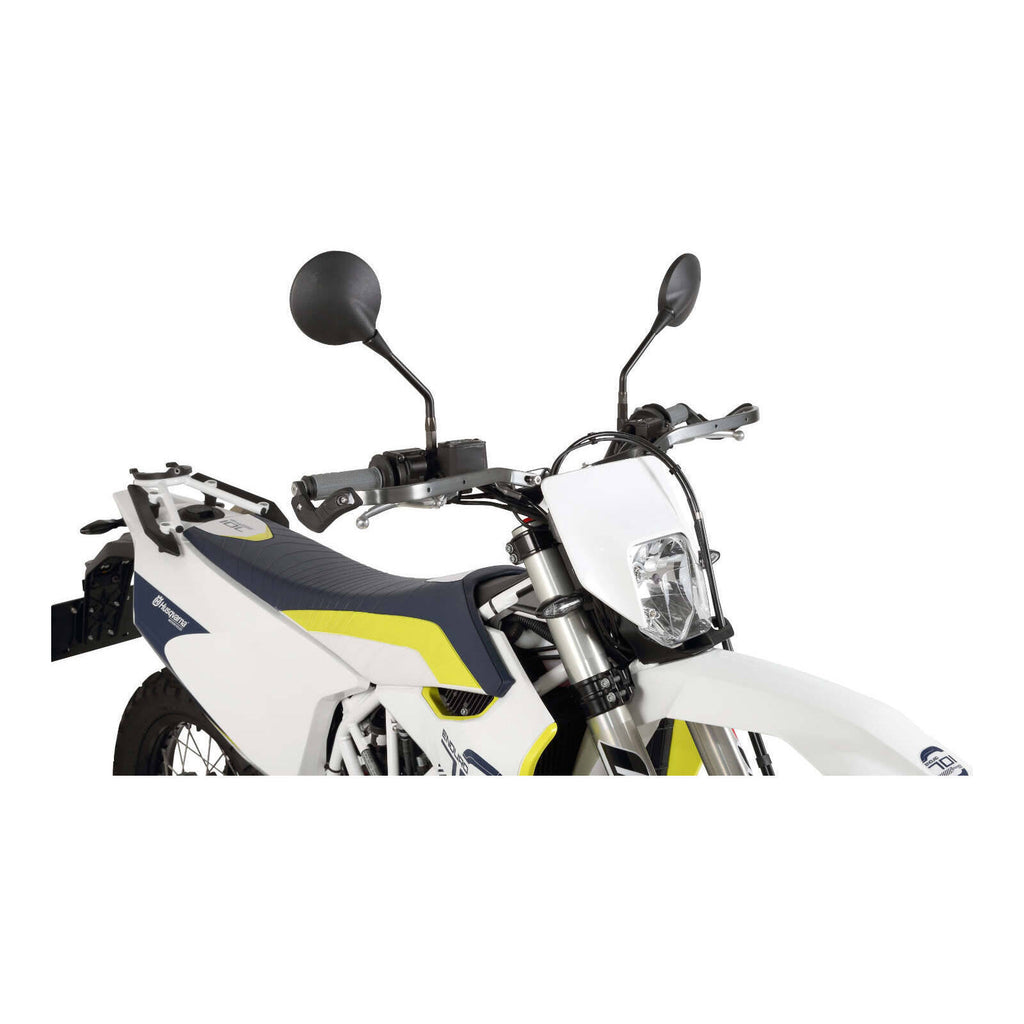 Zeta Pro Armor Bended Hand Guard - Titanium Colour