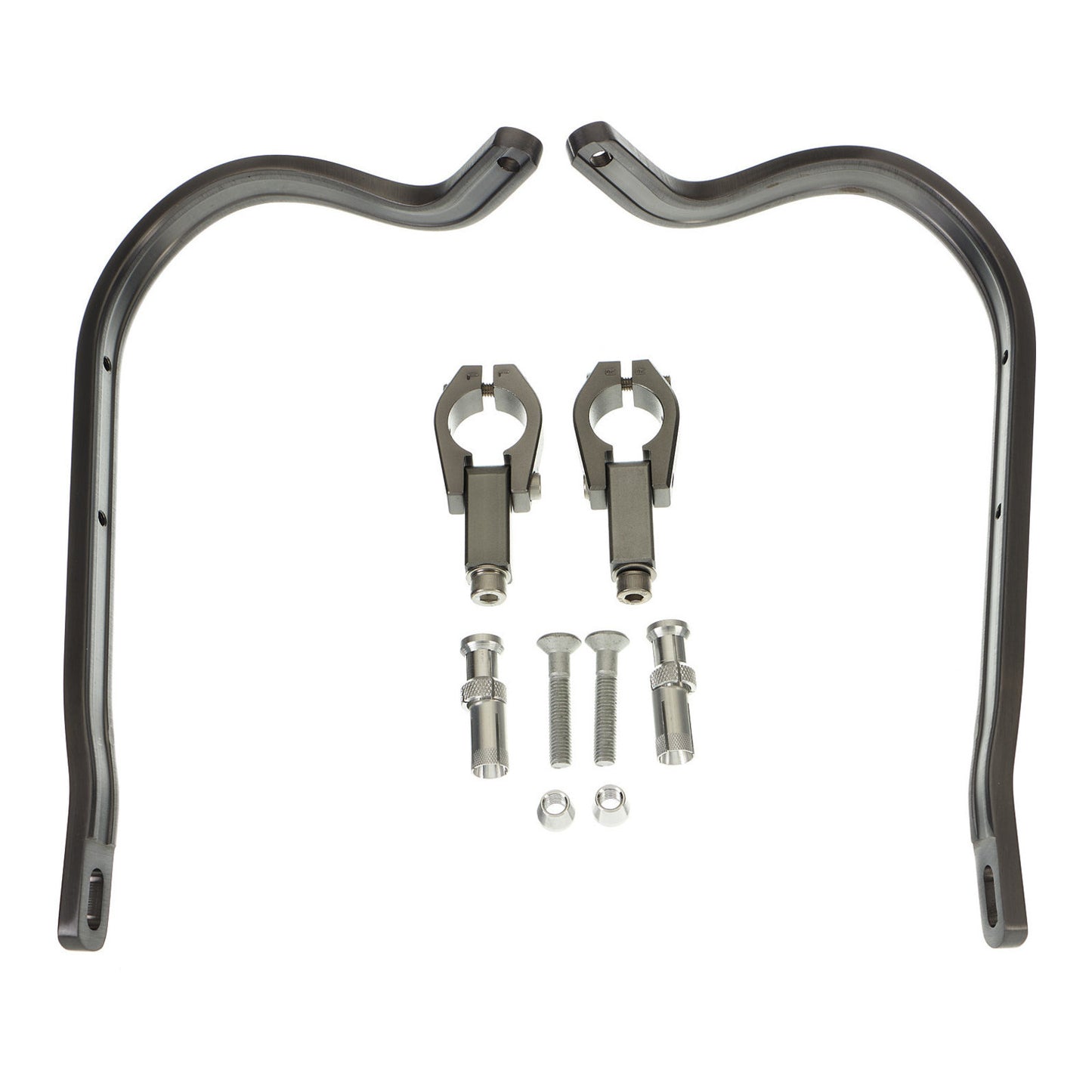 Zeta Armor Bended Hand Guard for 28.6mm Bar - Titanium Colour