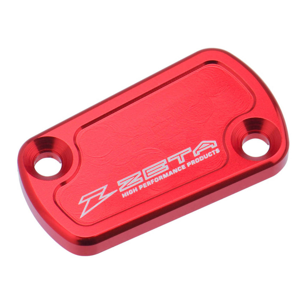Zeta Clutch Reservoir Cover Honda CRF450R '21-, Kawasaki KX250 '21- Red
