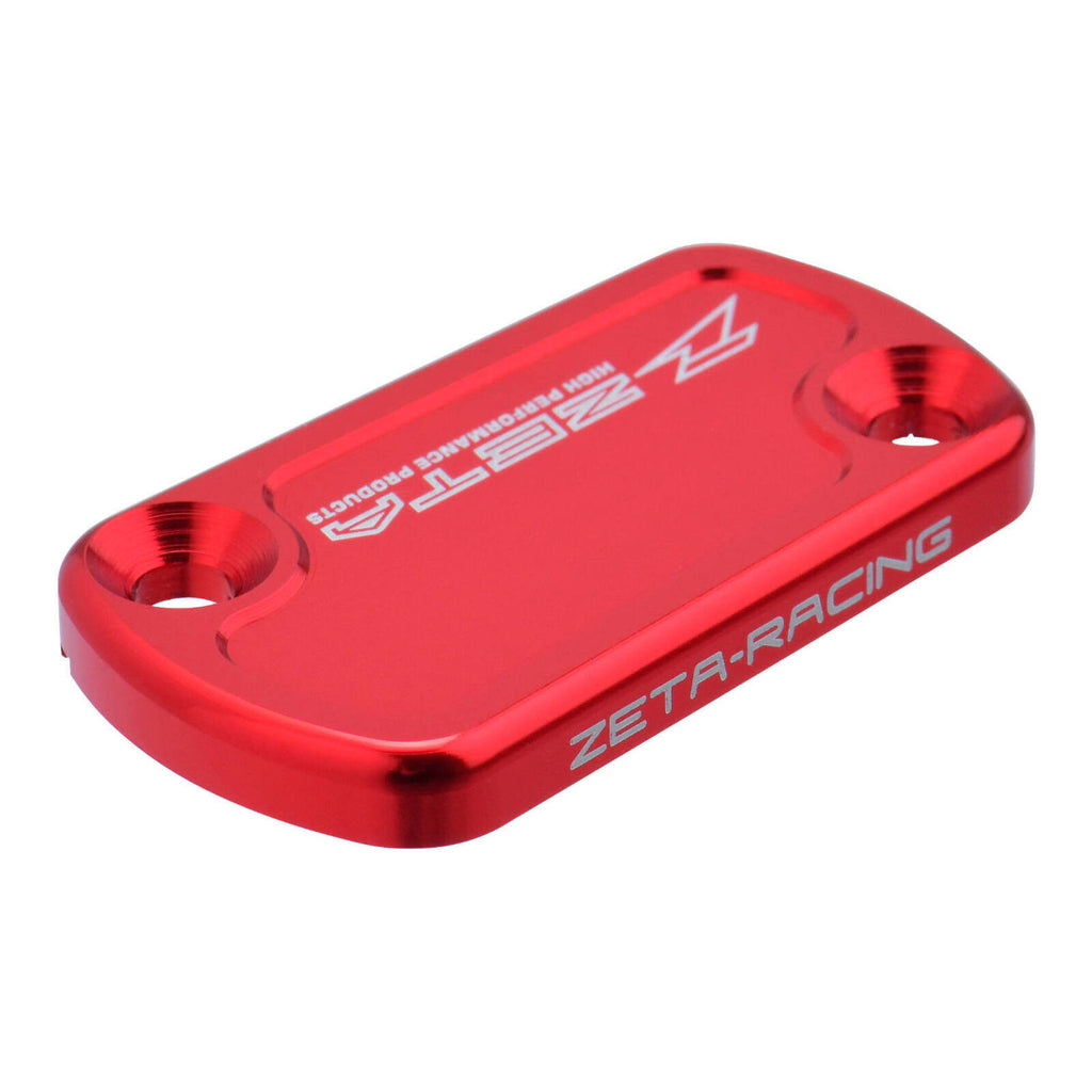 Zeta Clutch Reservoir Cover Honda CRF450R '21-, Kawasaki KX250 '21- Red