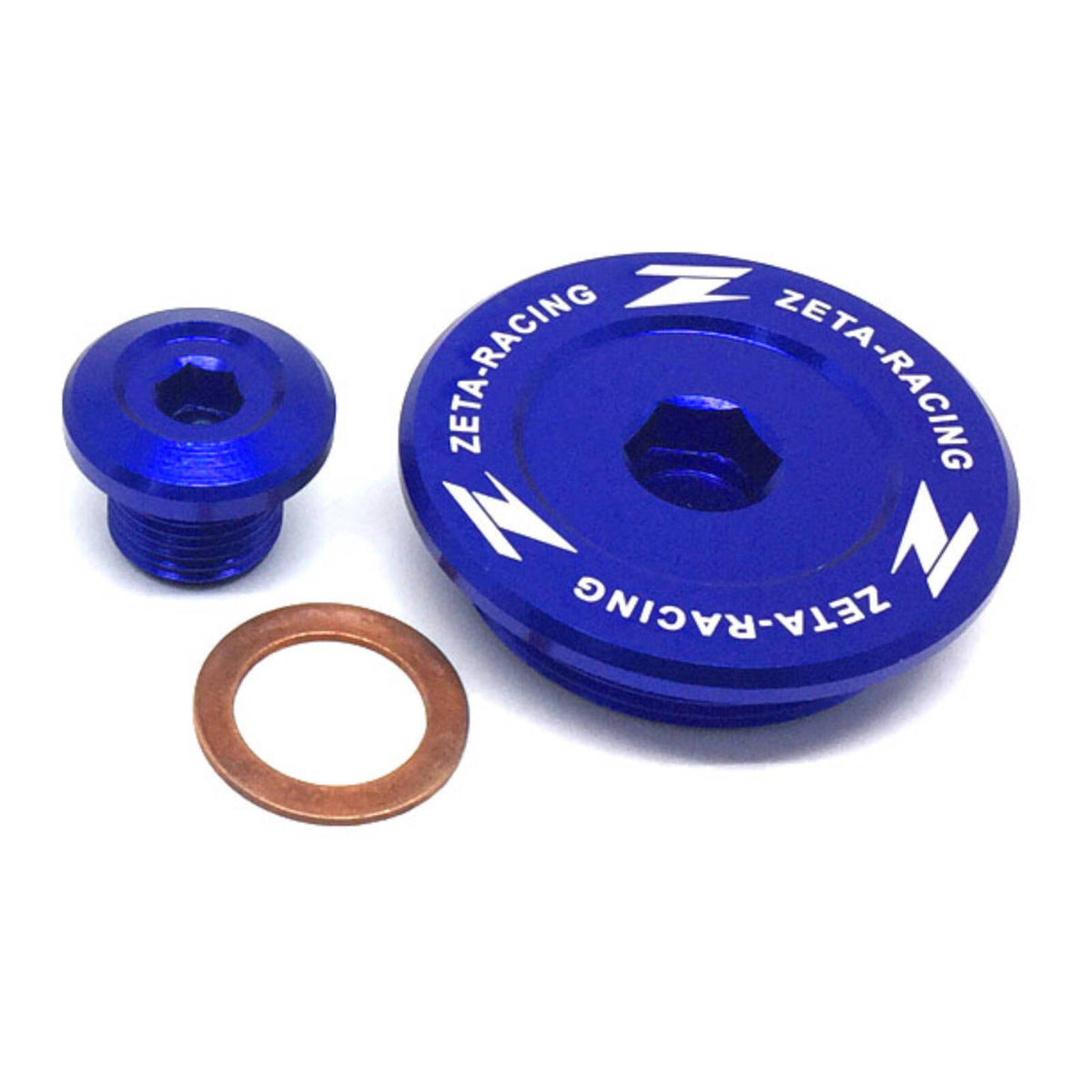 Zeta Engine Plugs Suzuki DRZ400S/SM '00- - Blue