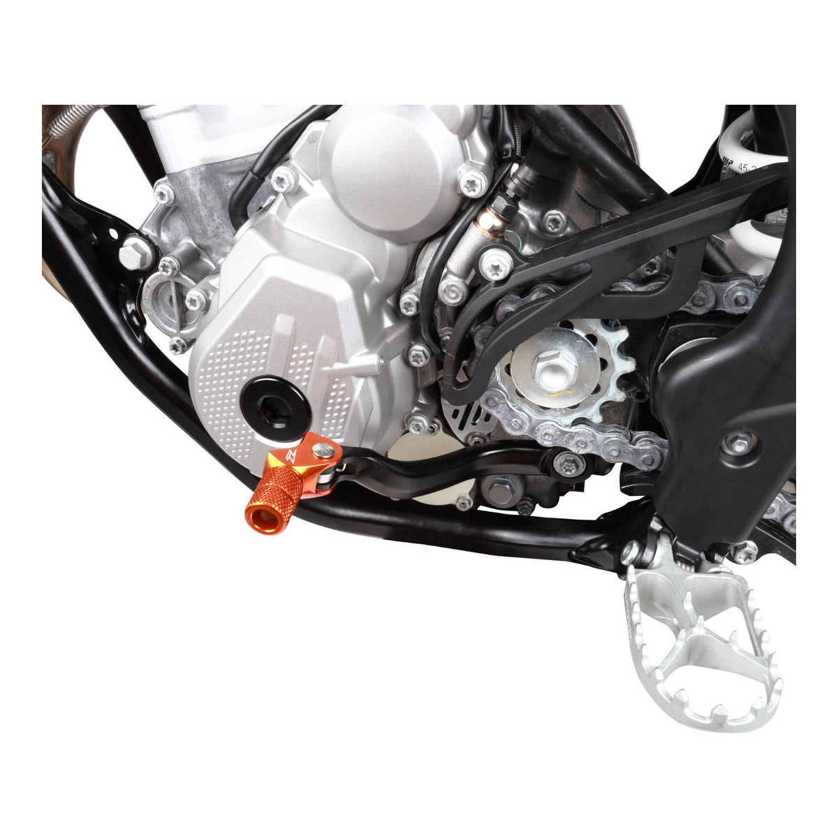 Zeta Forged Shift Lever KTM EXC - Orange
