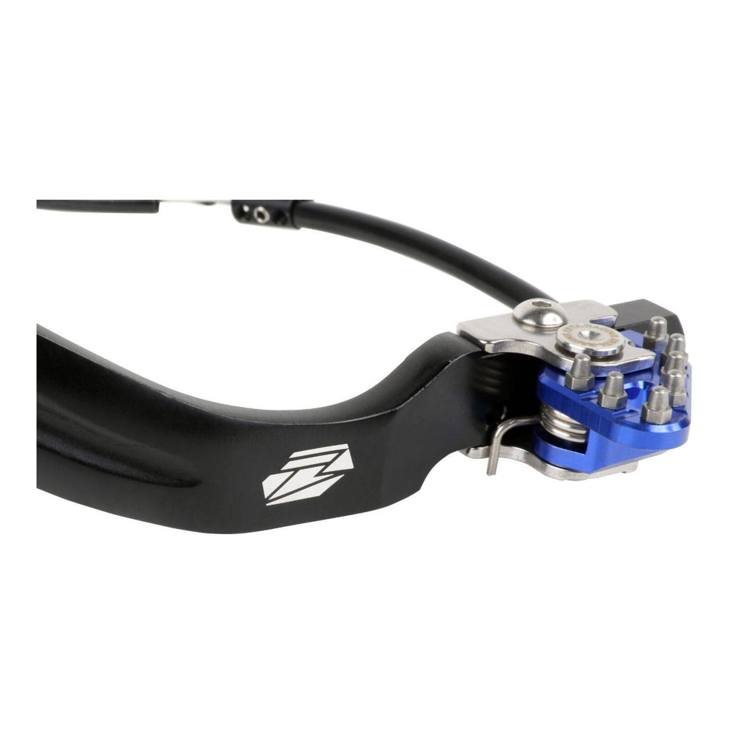 Zeta Trigger Brake Pedal KTM EXC/SX, 'Husqvarna. Blue W/BEARING