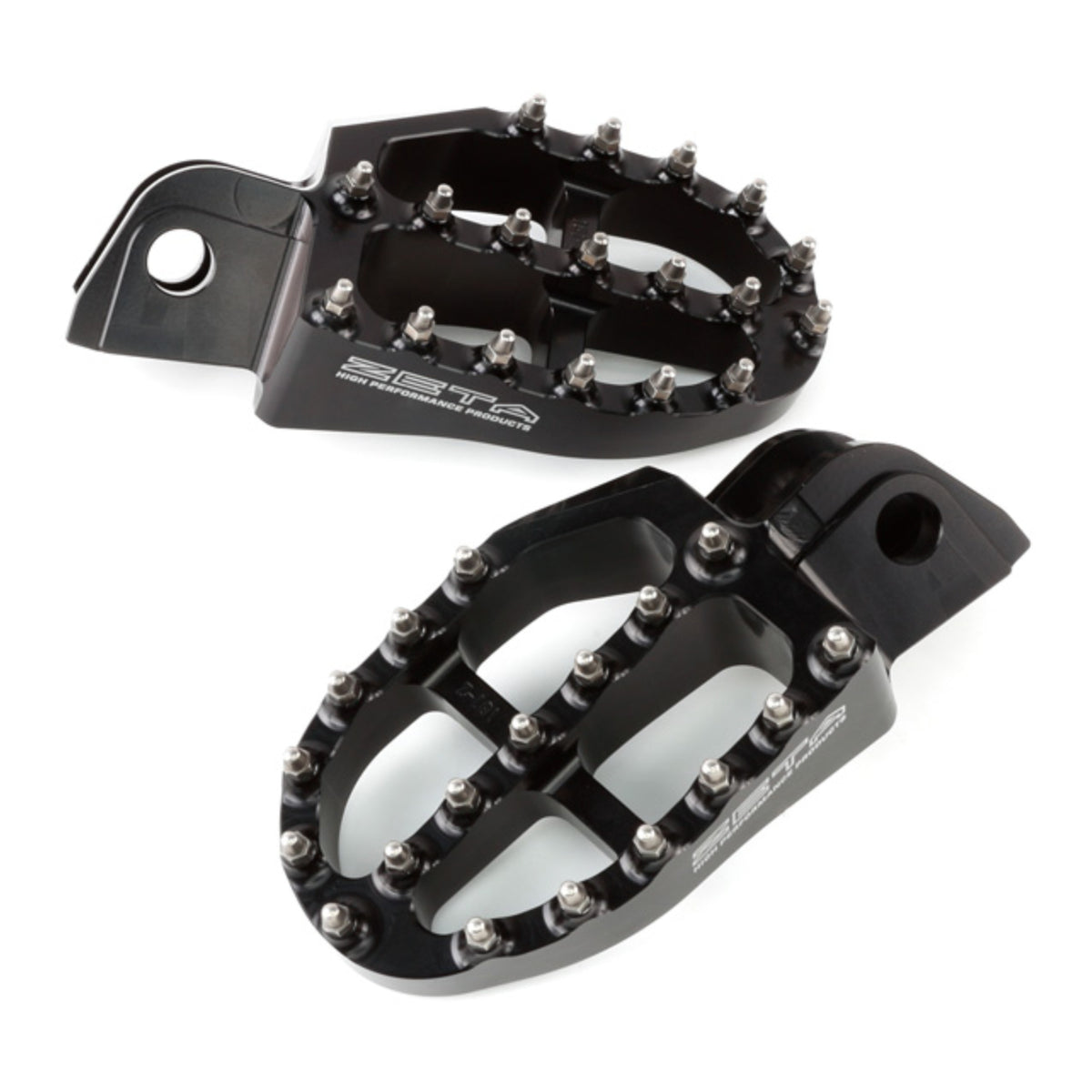 Zeta Aluminium Footpegs KTM SX -'15 - Black
