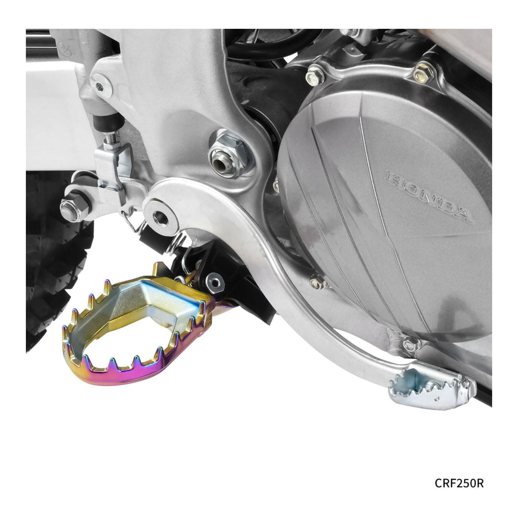 Zeta Max Foot Pegs CRF250R - Oil Slick