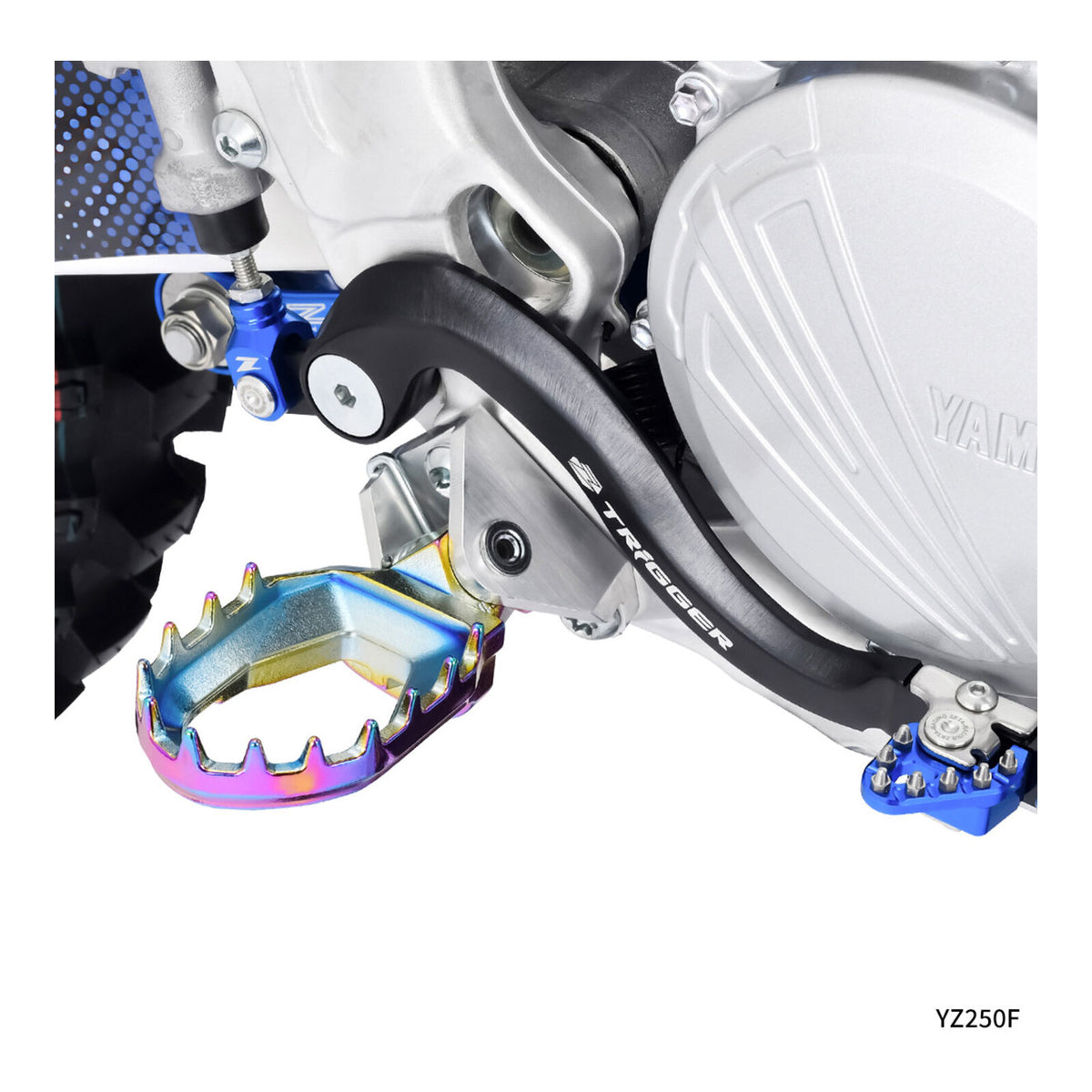 Zeta Max Foot Pegs YZ – Oilslick