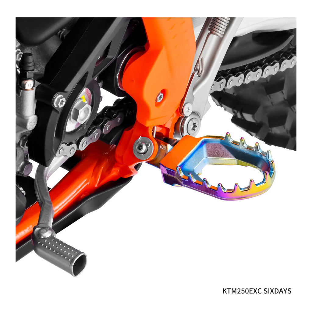 Zeta Max Foot Pegs KTM - Oil Slick