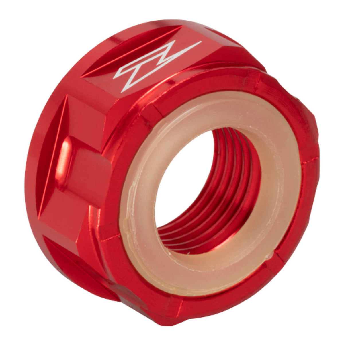 Zeta Axle Nut M16X27-P1.5 H13L - Red