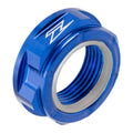 Zeta Axle Nut M22X32-P1.5 H12L - Blue