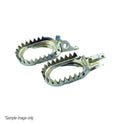 SCAR Titanium Footpegs Anti-Mud