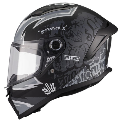 MT STINGER 2 YOUTH [TAGGER MATT GREY-BLACK] - 2
